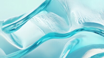 Frozen pattern on winter glass photo overlay. Blue ice frost background, texture wallpaper. Crystals of snow on window surface. Screen abstract design