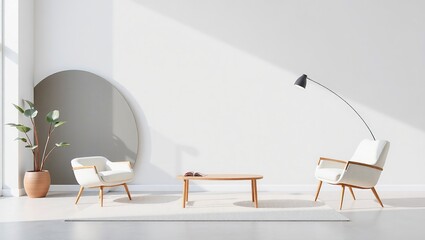Modern Design Concept - High Resolution Product Image with Copy Space