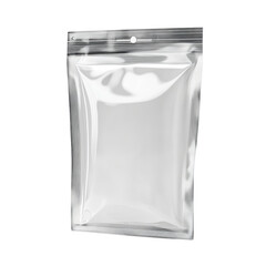 Transparent Stand Up Pouch With Visible Zip Lock And on a transparent background