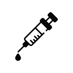 Syringe  icons set in different style vector stock illustration