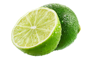 Juicy Lime Slices Fresh and Zesty Refreshing Citrus Burst