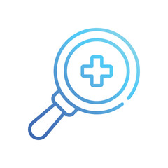 Obraz premium Research icons set in different style vector stock illustration