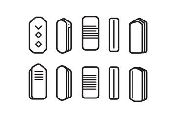 Simple Bookmark Icon Illustration