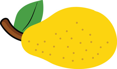 vector pear Sweet, refreshing fruit for vegetarians.