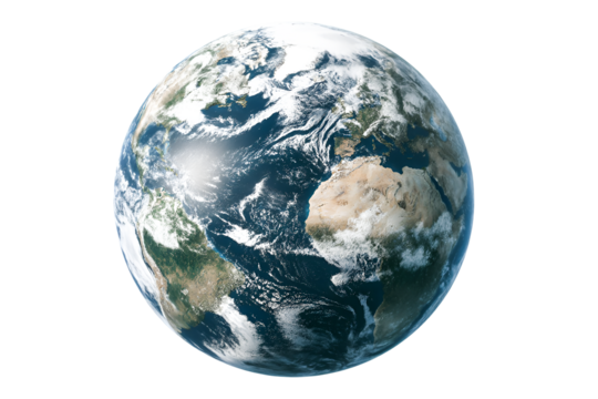 Stunning Earth view from space showing continents oceans and clouds a breathtaking planet