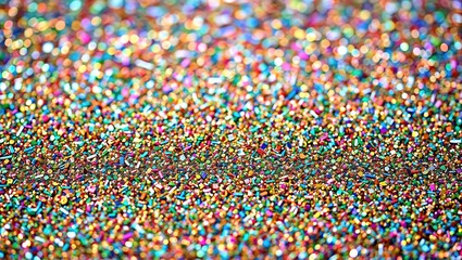 Obraz premium Sparkling Confetti Texture Background for Social Media Design