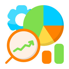 Business Intelligence Flat Icon