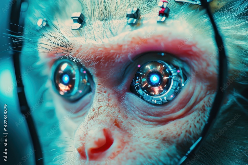 Poster micro-technology allows humans to connect with animals by implanting tiny devices in their brains bu