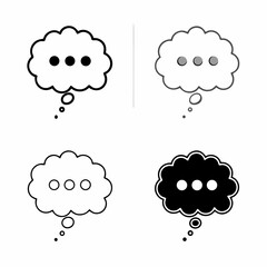 Obraz premium set of weather icons