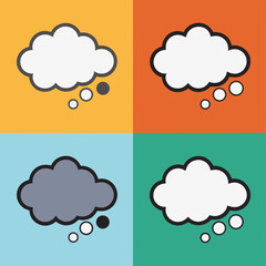 set of weather icons