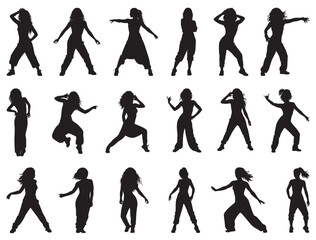 ZUMBA GIRLS SILHOUETTE