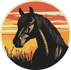 Horse Vector Illustration