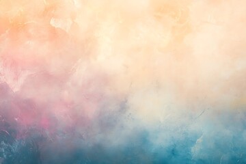 Dreamy Pastel Gradient Background with Soft Bokeh