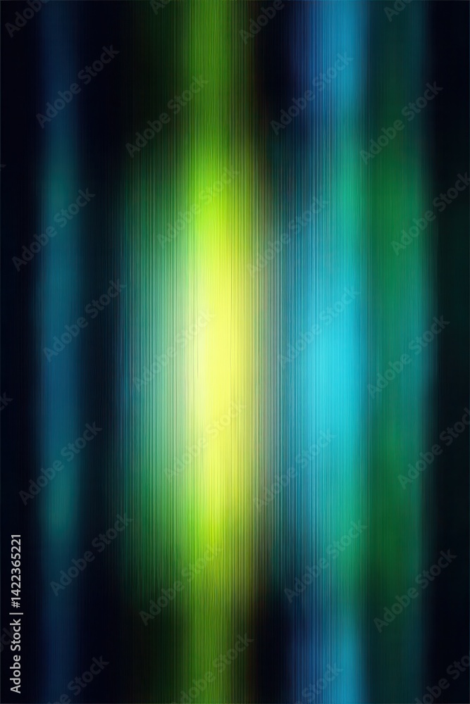 Poster vibrant abstract background with luminous green and blue hues creating a modern artistic design and 