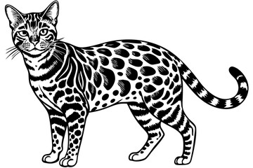 Cute Cat Cartoon Character Design Illustration vector eps format suitable for your design needs logo illustration animation etc