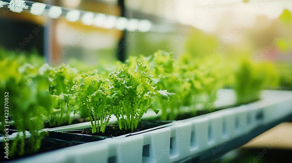 Poster advanced artificial intelligence-powered greenhouse with hydroponics for optimized crop production a