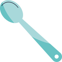 Flat Style Icon of Spoon, Knife and Fork for Food Branding