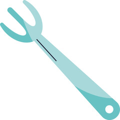 Flat Style Icon of Spoon, Knife and Fork for Food Branding