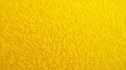 Naklejka premium Lively Yellow Background with Textured Ripples and Ample Space for Text