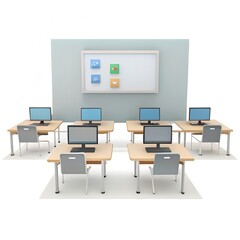  multimedia class room at institute 