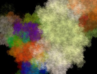 Imaginatory fractal abstract background Image