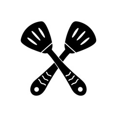 creative details Spatula Icon vector Illustration