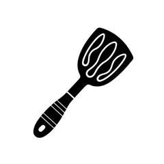 creative details Spatula Icon vector Illustration