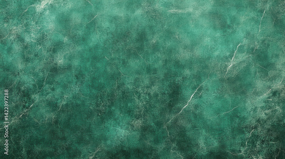 Poster elegant emerald green marble texture background with subtle veining and natural stone pattern for lu