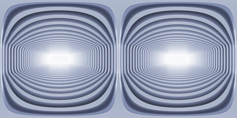 HDRI. Glowing neon lines. Full spherical panorama 360 degrees. 3D render illustration.