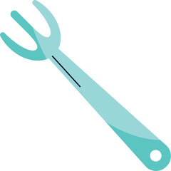 Minimalist Tableware Icon Design Featuring Eating Utensils