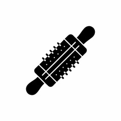 creative details  Rolling Pin Icon vector Illustration