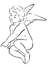 cupid with bow