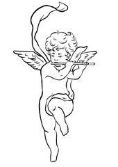 cupid with bow