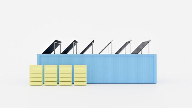 Energy Storage System with Rooftop Solar Panels &ndash; Modern Renewable Energy Solution