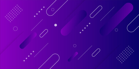 Minimal geometric background. Dynamic shapes composition. Vector illustration