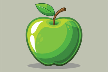 APPLE VECTOR ILLUSTRATION.