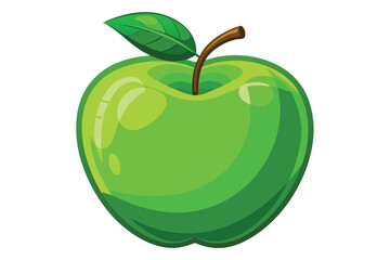 APPLE VECTOR ILLUSTRATION.