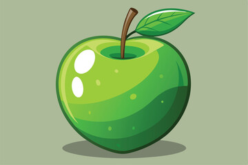 APPLE VECTOR ILLUSTRATION.