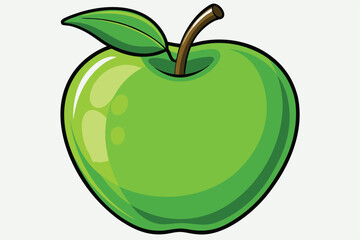 APPLE VECTOR ILLUSTRATION.