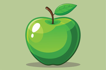 APPLE VECTOR ILLUSTRATION.
