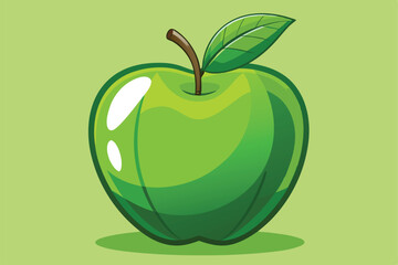 APPLE VECTOR ILLUSTRATION.