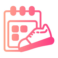 Calendar  gradient icon