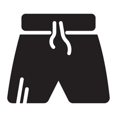 Shorts  glyph icon