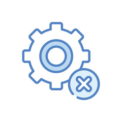 Delete  Icon vector stock illustration