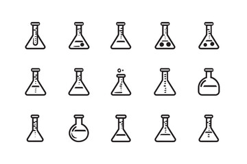 Minimalist Kulcha Icon 2D Line Art