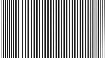 A series of vertical black and white stripes creating a pattern.