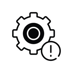 Settings  Icon vector stock illustration