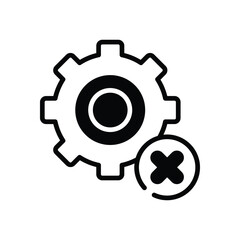 Delete  Icon vector stock illustration