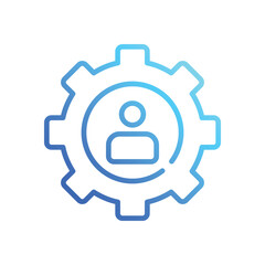 User  Icon vector stock illustration