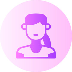 Runner gradient icon